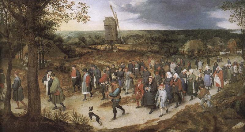 Pieter Bruegel Wedding team Sweden oil painting art